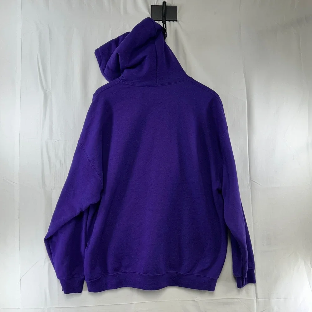 Southwestern College The Jinx Hoodie Mesn Large Purple Soccer Graphic Sweatshirt - Picture 7 of 9